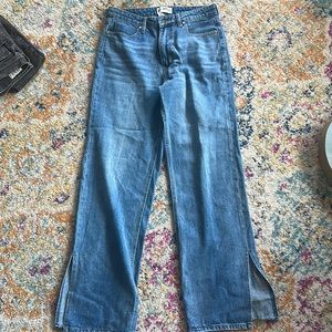 PTCL ETHICAL CLOTHING Jeans Wide leg side slit size 28